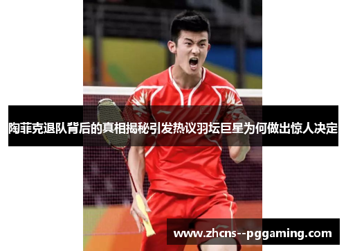 陶菲克退队背后的真相揭秘引发热议羽坛巨星为何做出惊人决定 陶菲克退队背后的真相揭秘引发热议羽坛巨星为何做出惊人决定